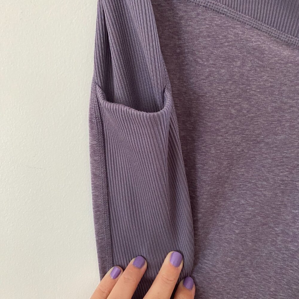 The North Face Dune Sky Pocket Leggings UPF 40+ Size XXL in Lunar Slate Heather - Picture 4 of 11